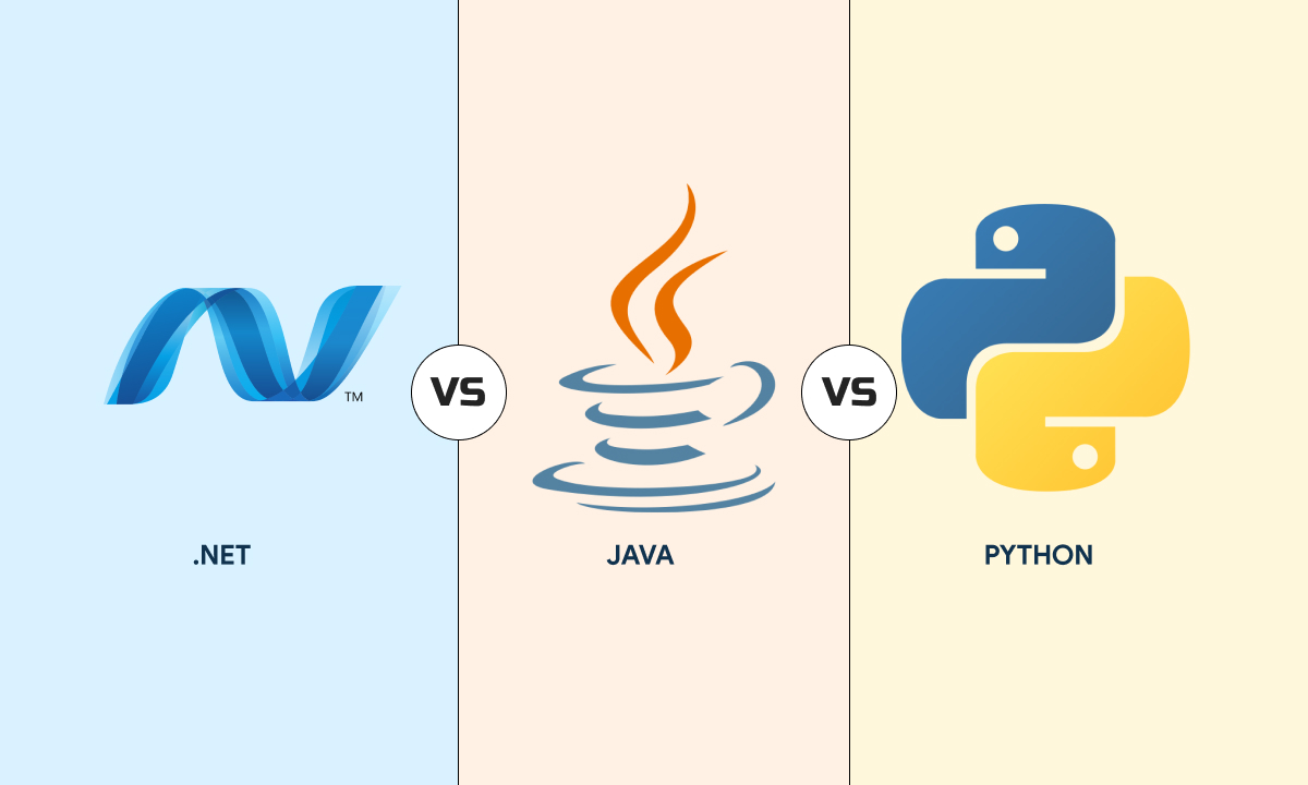 Java培训：Java vs .Net vs Python，选哪个好?